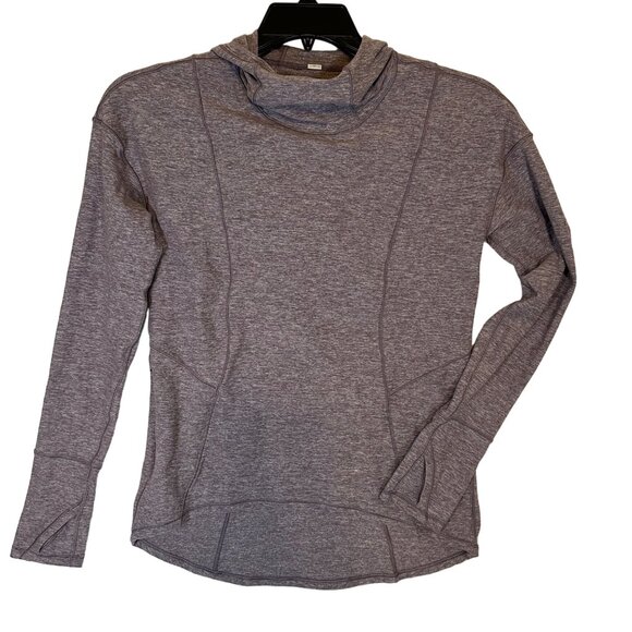 Lululemon Ready To Rulu Hoodie Pullover Thumbholes XS Heathered Frosted Mulberry - Picture 1 of 11